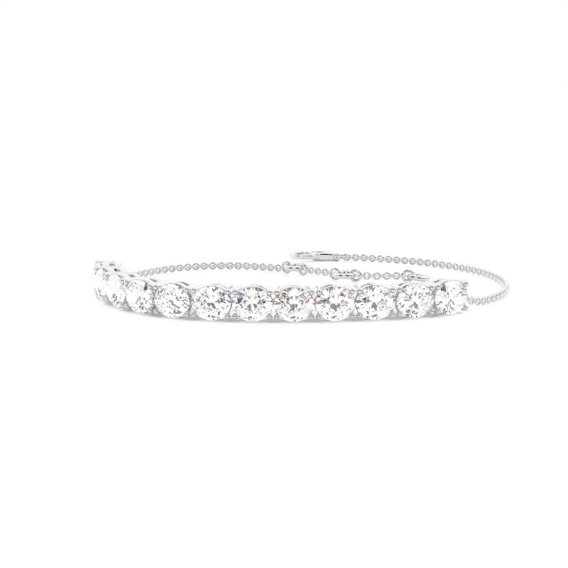 White Gold Evening Diamond Bracelets