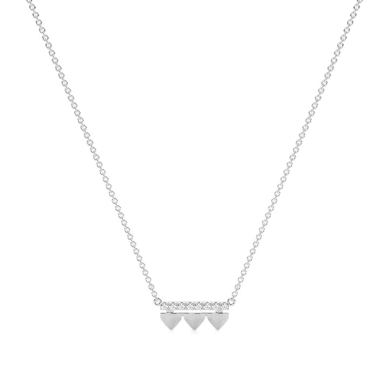 Triad Diamond Necklace