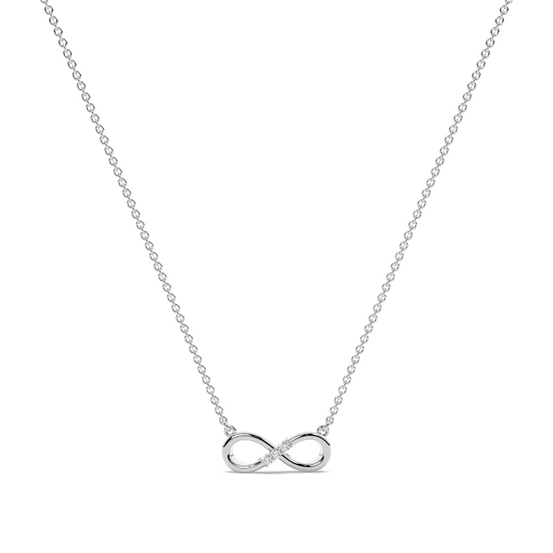 Infinity Diamond Necklace