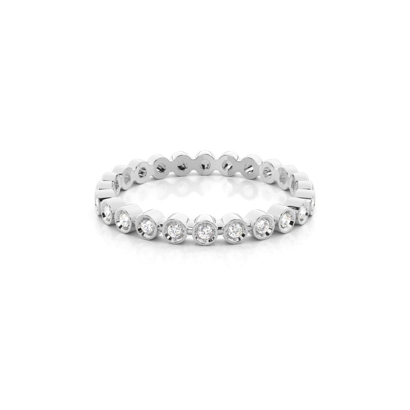 Bezel Circle Ring