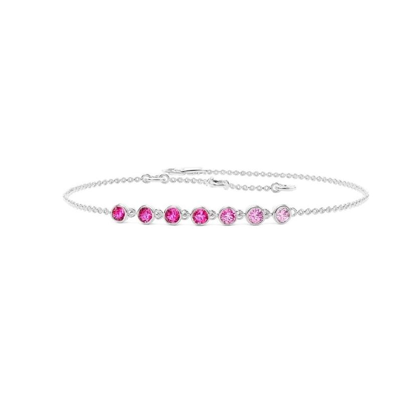 Pink Horizon Minimal Bracelet