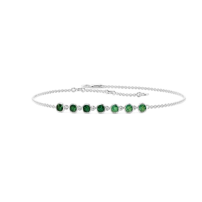 Green Horizon Minimal Bracelet