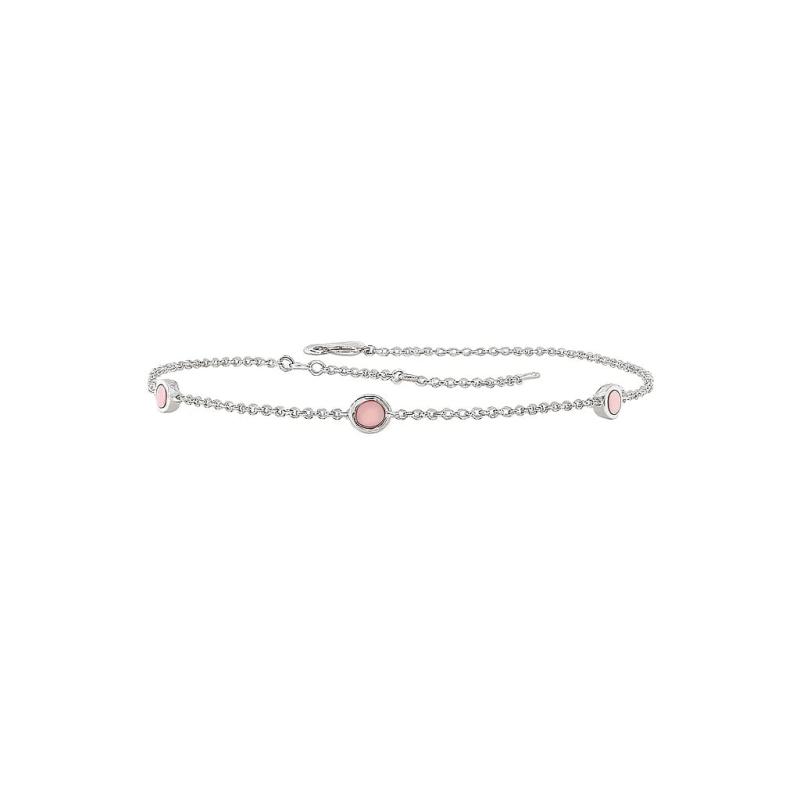 Pink Trio Minimal Bracelet