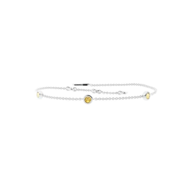 Yellow Trio Minimal Bracelet