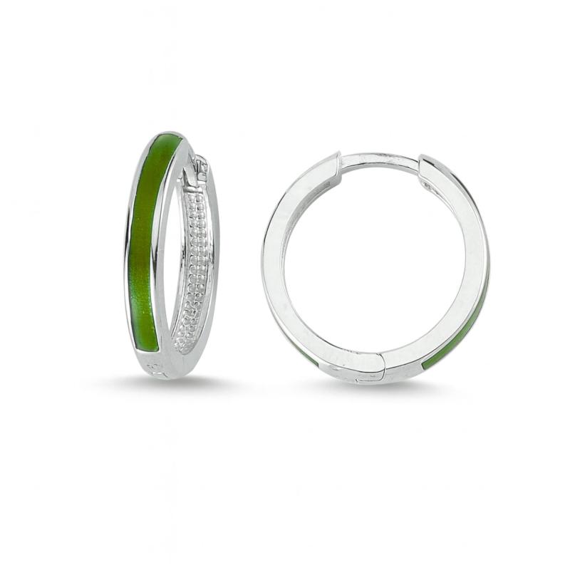 Green Grande Lolly Earrings