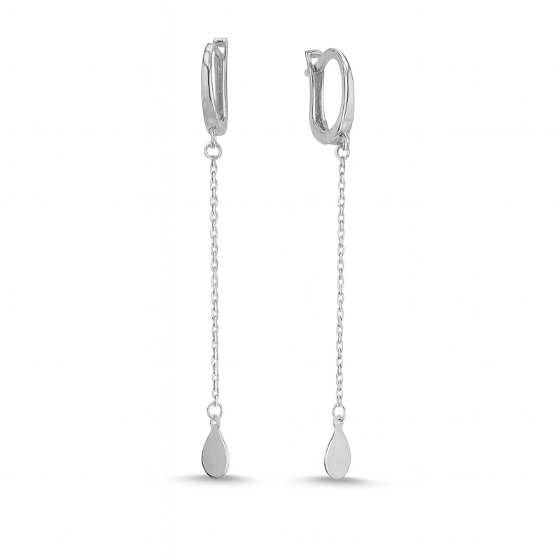 Dewdrop Chain Earrings