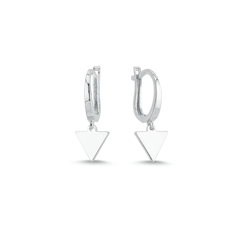Triangle Charm Earrings