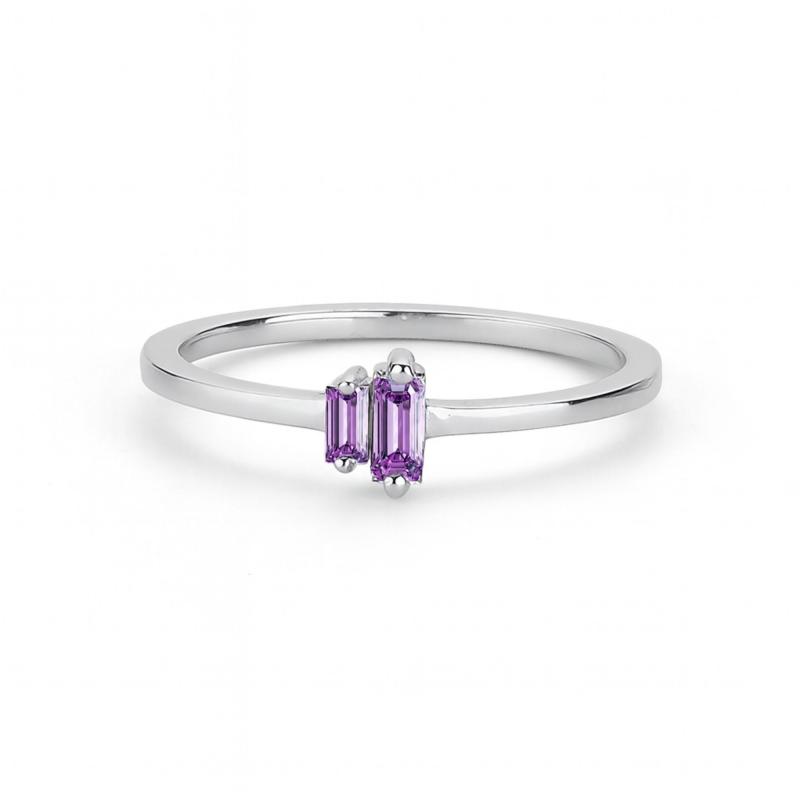 Purple Echo Ring