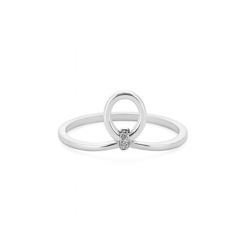 Diamond Knot Ring