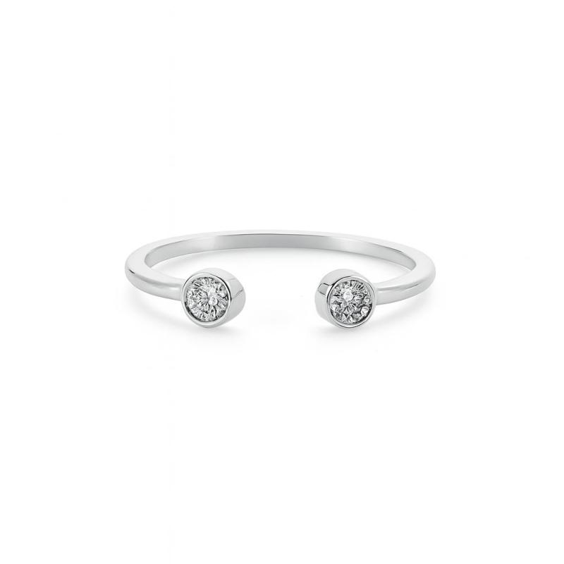 Double Diamond Ring
