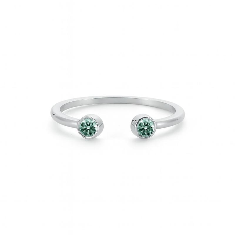 Green Balance Open Ring