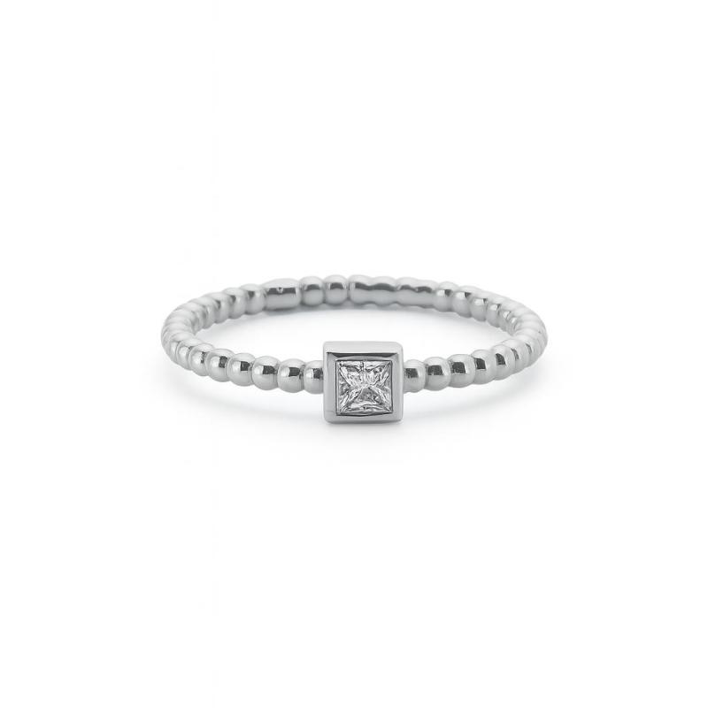 Square Diamond Ring