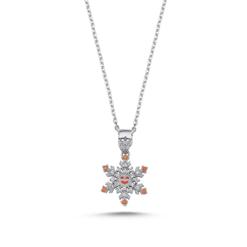 Snowflake of Happiness Necklace