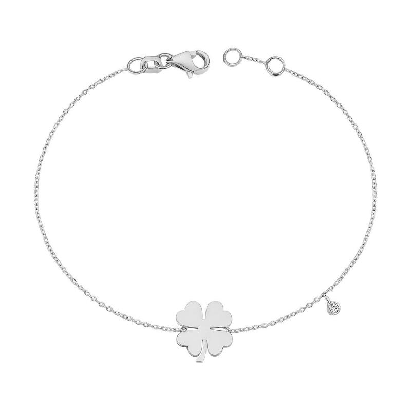 Diamond Clover Bracelet