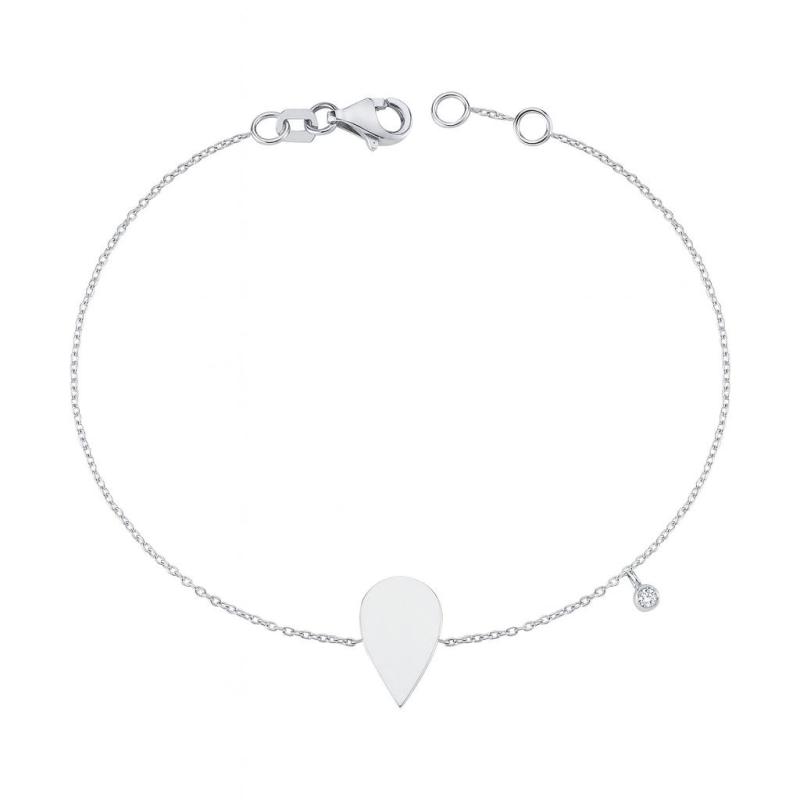 Diamond Teardrop Bracelet