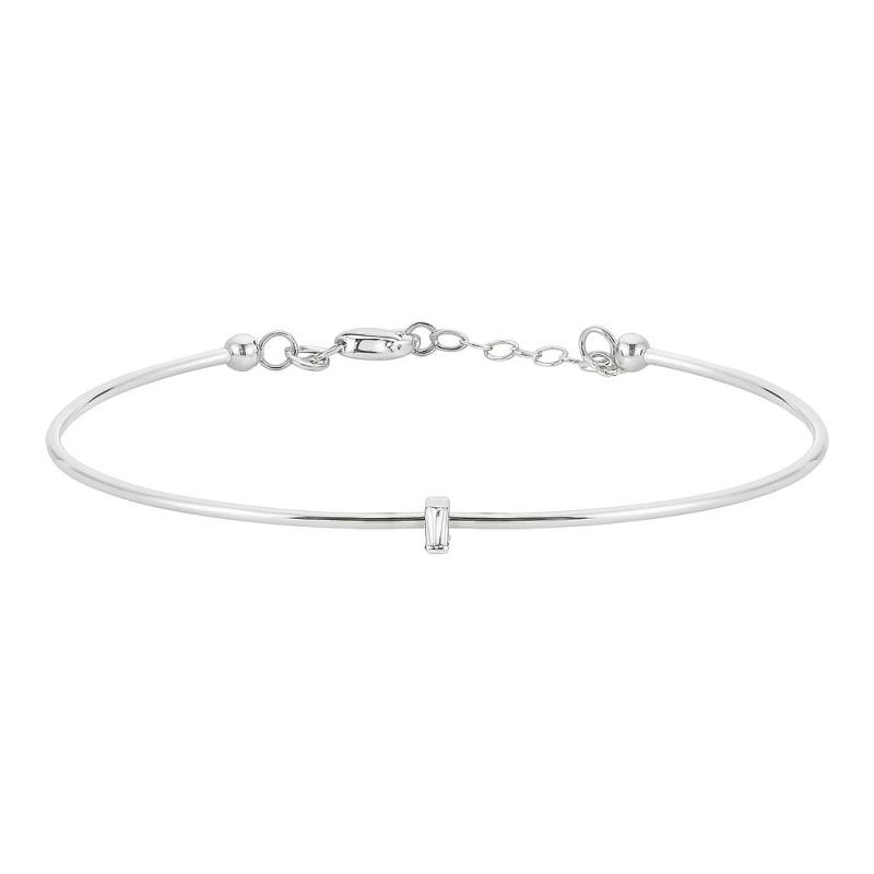 Delicate Baguette Diamond Bracelet