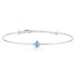 Blue Elegant Drop Bracelet