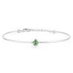 Green Elegant Drop Bracelet