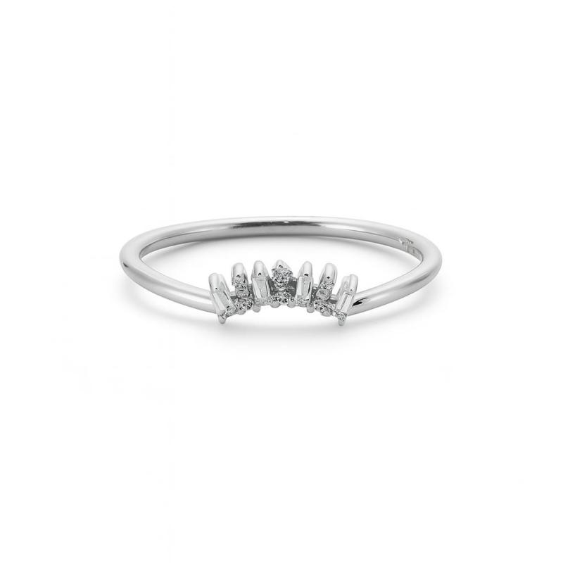 Baguette and Round Diamond Ring