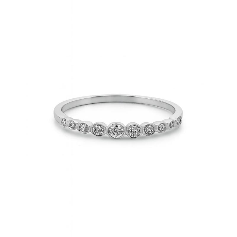 Modern Diamond Band Ring