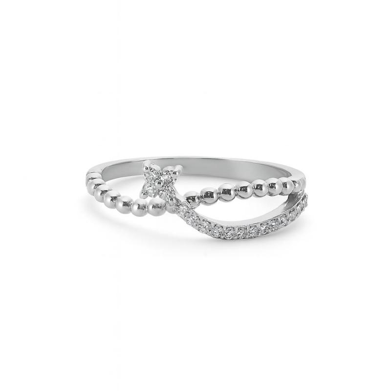 Shooting Star Diamond Ring