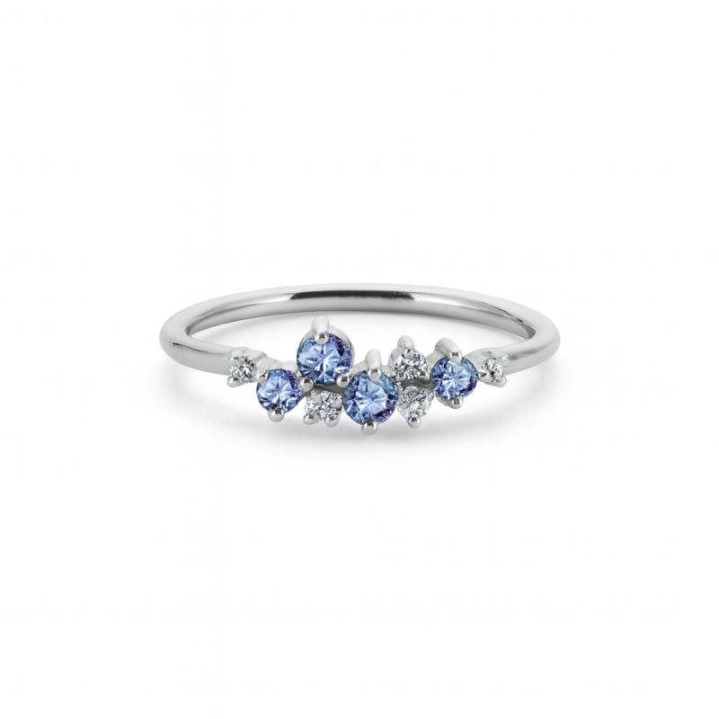 Blue Celeste Ring