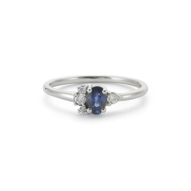 Oval Sapphire Ring