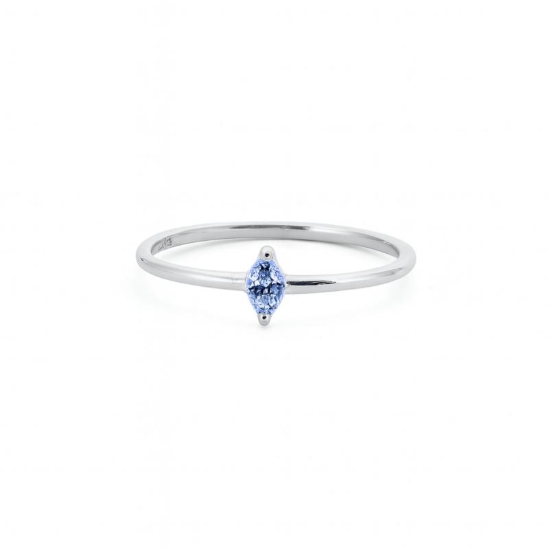 Blue Marquise Ring