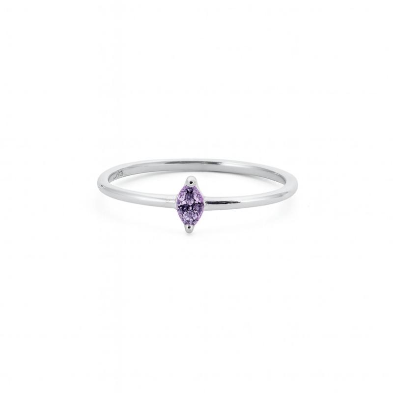 Purple Marquise Ring