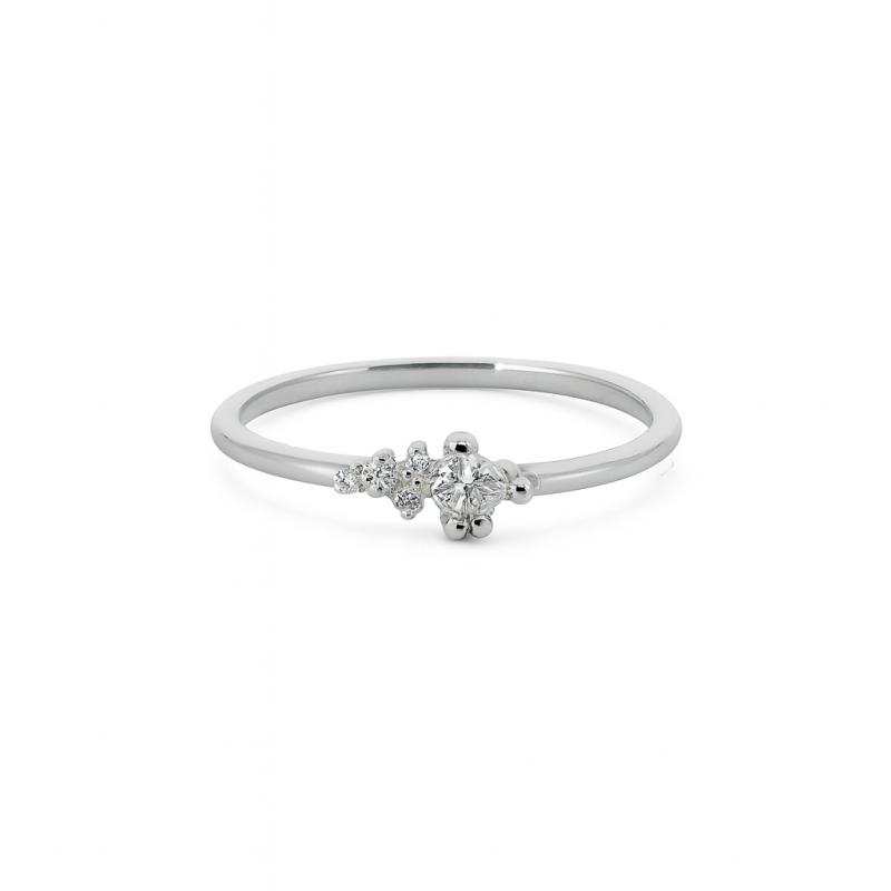 Princess Modern Diamond Ring