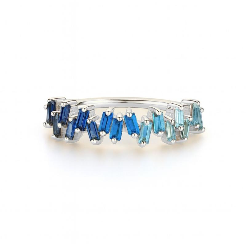 Blue Rhythm Ring