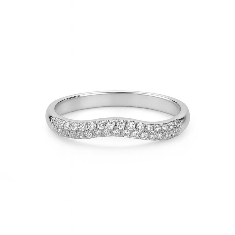 Double Band Crown Match Ring