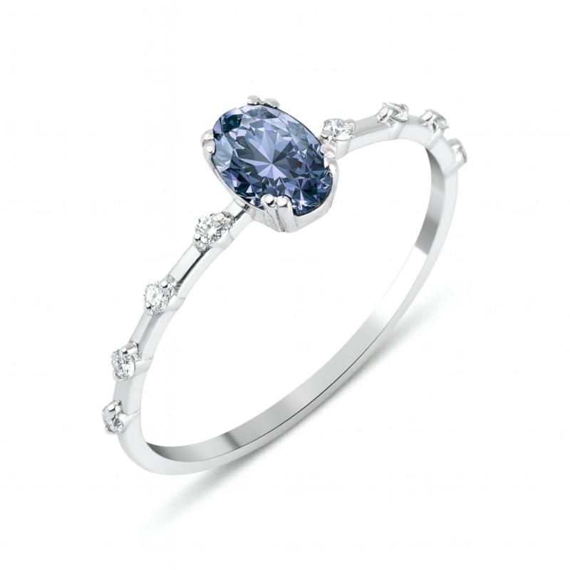 Blue Stellar Ring